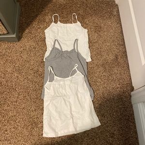 Three Girls Hanes Tank Tops
